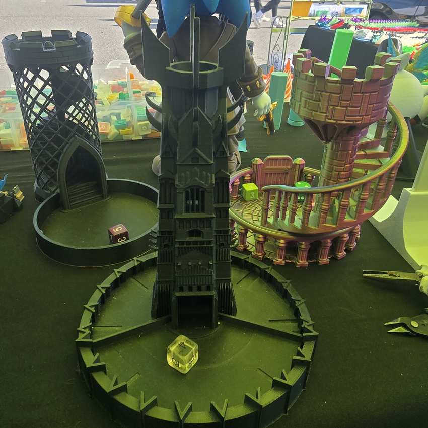 Gothic Dark Tower Dice Tower