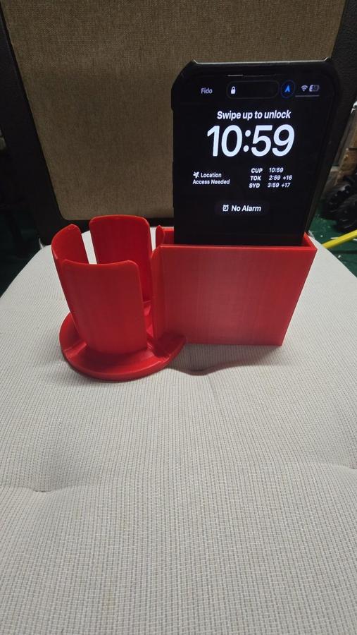 Paddleboard Cup & Phone Holder, 3D Printed SUP Accessory